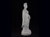 Vintage Japanese white porcelain statue Goddess of Mercy