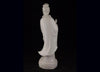 Vintage Japanese white porcelain statue Goddess of Mercy